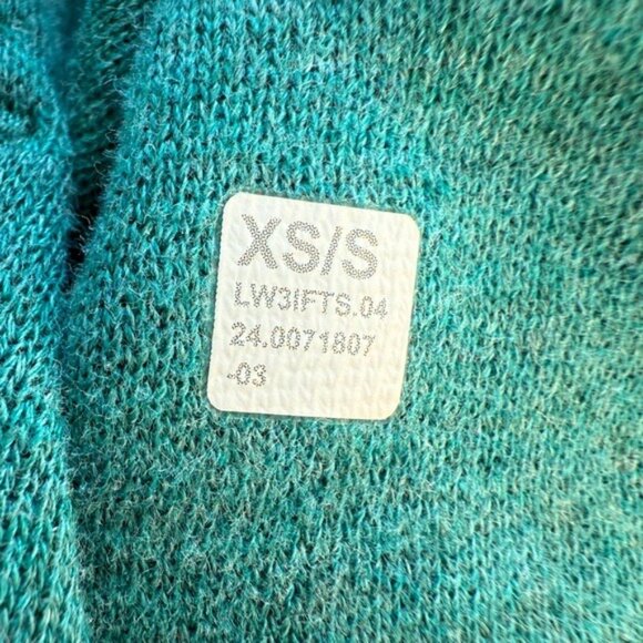 NWOT 💚 Lululemon Scuba Oversized Funnel Neck Sweatshirt - Heathered Teal - Picture 5 of 5